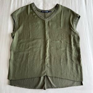 Calvin Klein Olive Green Blouse